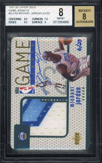 Michael Jordan Signed Game-Worn Patch Card Sells For Record $2.7 Mil