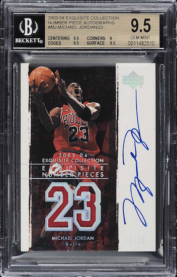 Autographed Michael Jordan Card Sets Record With $2.7M Sale