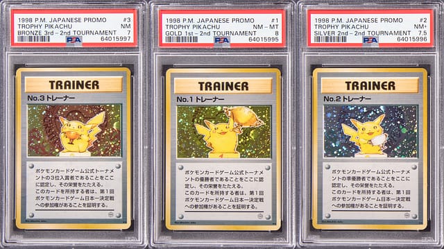 #6 Most Valuable Pokemon Card: 1997/98 Pokemon Japanese Promo (1st - 3rd)