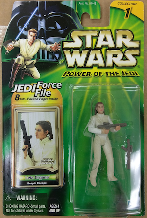 Star Wars Power of the Jedi Leia action figure