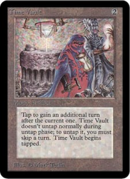 Magic the Gathering Card Values #7: Time Vault. Click to see live prices