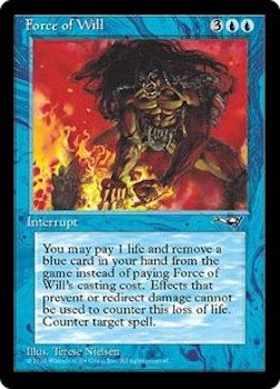 Sell Magic the Gathering cards: Force of Will. Click for values