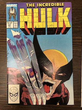 Mystery Bags Series One: Incredible Hulk 340, classic McFarlane Wolverine cover!