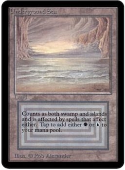 Magic the Gathering Card Values #5: Underground Sea. Click to get an appraisal