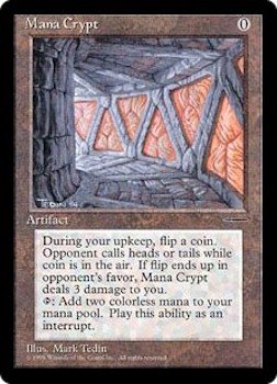 Sell Magic the Gathering cards: Mana Crypt. Click for values