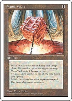 Sell Magic the Gathering cards: Mana Vault. Click for values