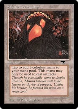 Sell Magic the Gathering cards: Mishra's Workshop. Click for values
