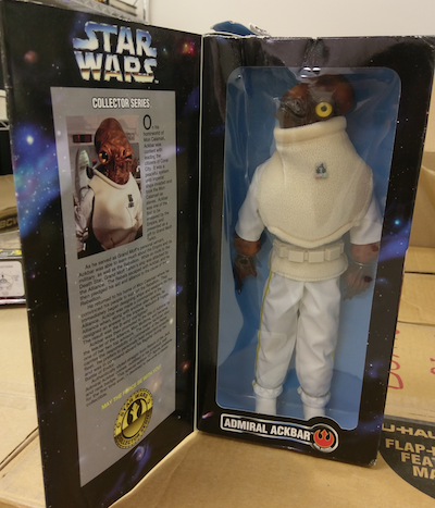 Star Wars Collector Series Admiral Ackbar action figure