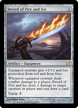 Sell Magic the Gathering cards: Sword of Fire and Ice. Click for values