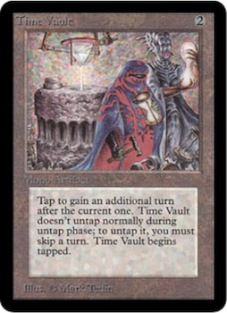 Magic the Gathering Card Values #7: Time Vault. Click to get an appraisal