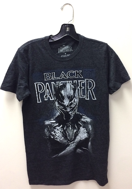 Black Panther T-shirt. Click to see more Marvel Comics T-shirts at DotCom Comics and Collectibles!